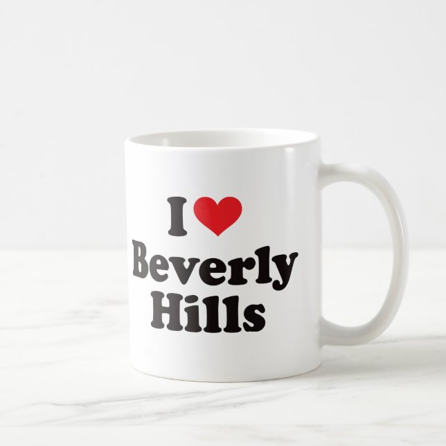 Mug I coeur Beverly Hills (Droite)