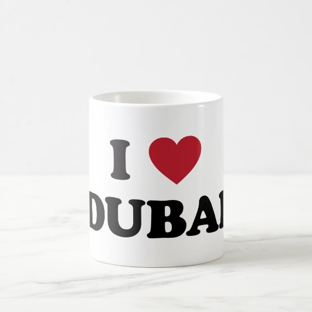 Mug I coeur Dubaï Emirats Arabes Unis (Centre)
