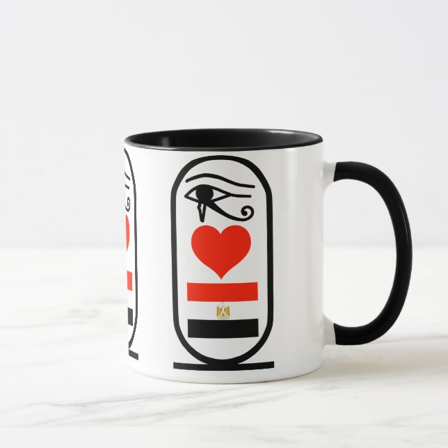 Mug I coeur Egypte (Droite)