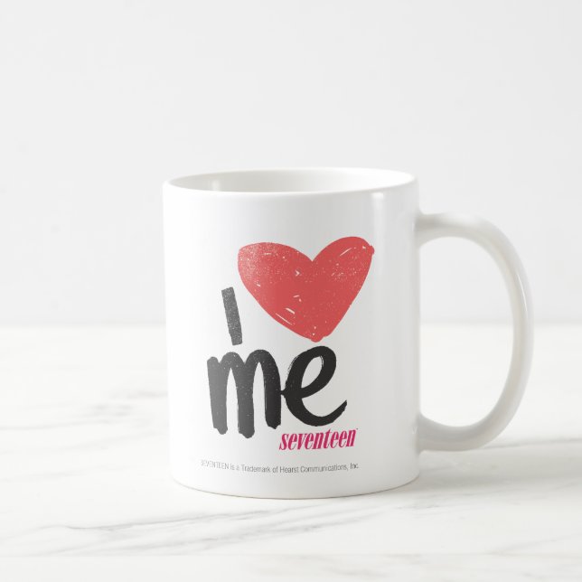 Mug I coeur je rose (Droite)