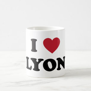 Mug I coeur Lyon France
