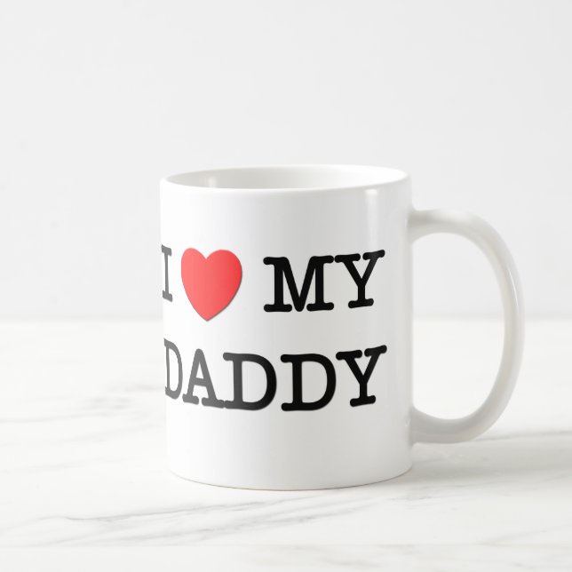 Mug I coeur mon PAPA (Droite)