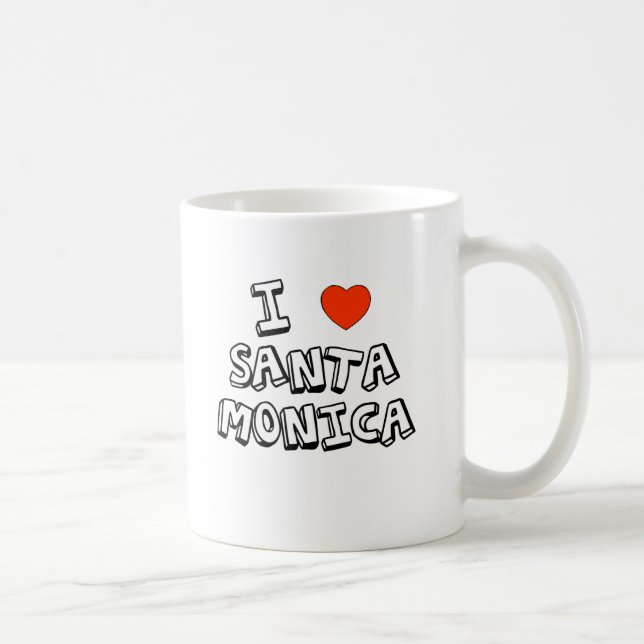 Mug I coeur Santa Monica (Droite)