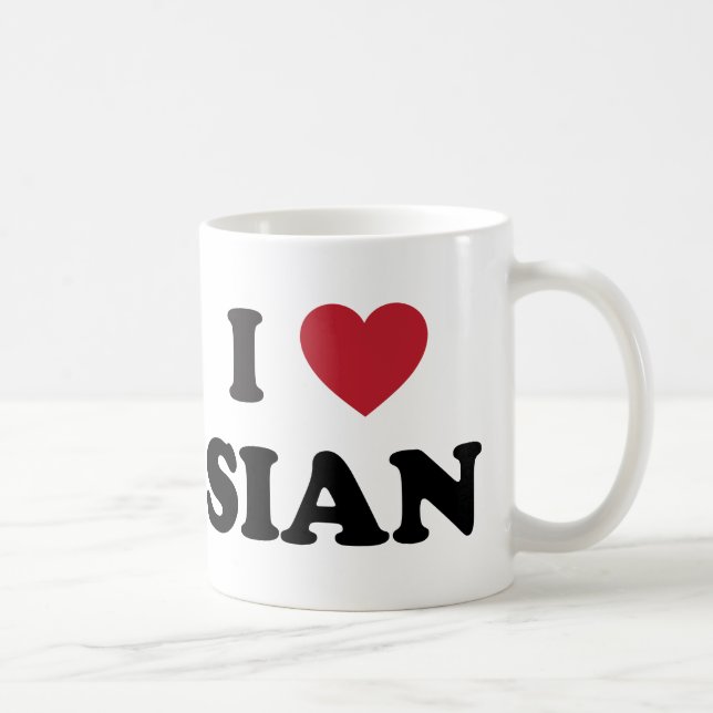 Mug I coeur Si-ngan Chine (Droite)