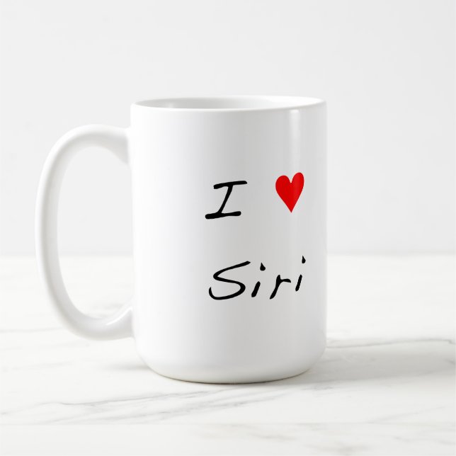 Mug I coeur Siri (Gauche)