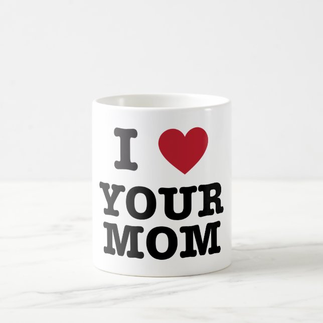 Mug I coeur votre maman (Centre)