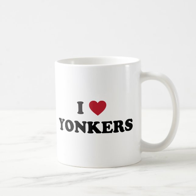 Mug I coeur Yonkers New York (Droite)