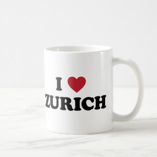 Mug I coeur Zurich Suisse