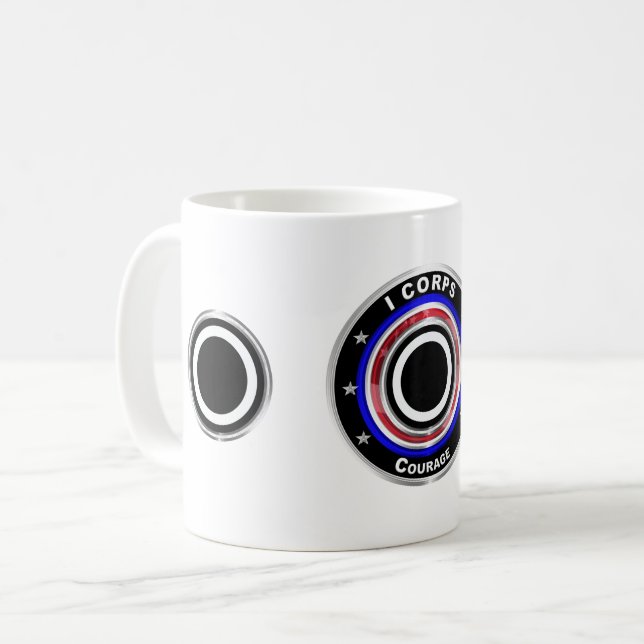 Mug I Corps “Le Corps de l'Amérique”  (Devant gauche)