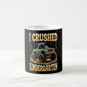 Mug I Crushed Kindergarten Monster Truck Graduation