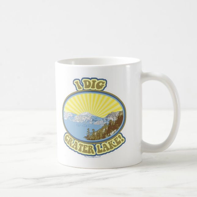 Mug I Dig Crater Lake Great Park Design (Droite)