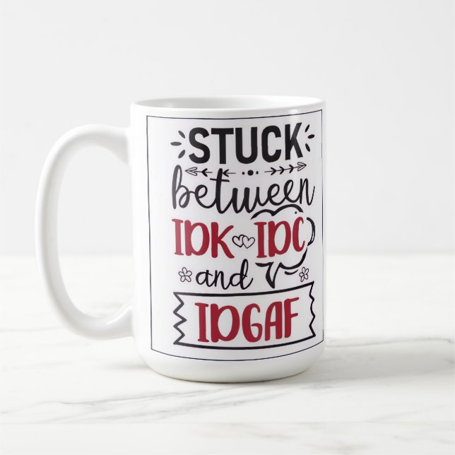 Mug I dont care (Gauche)