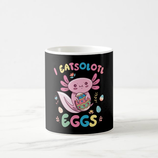 Mug I Eatsolotl Oeufs Rabbit Axolotl Bunny Lapin Pâque (Centre)