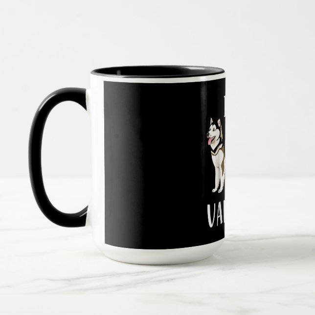 Mug I Found My Valentin | Husky Lover (Gauche)