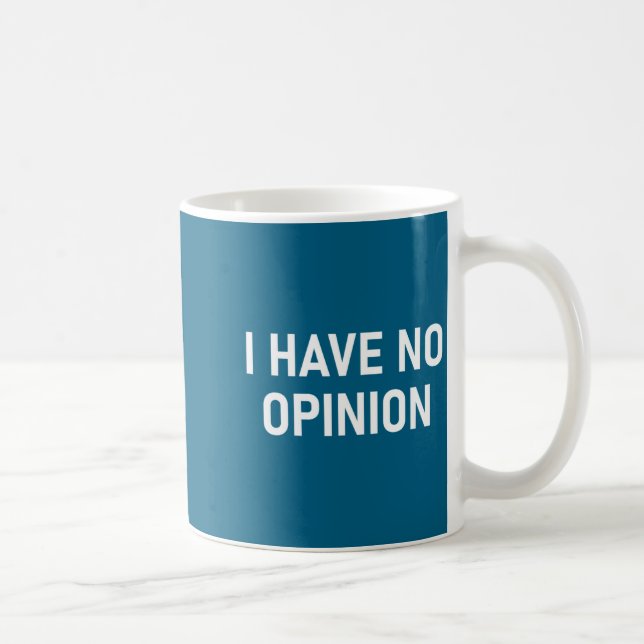 Mug I Have No Onion, Funny, Joke, Sarcastic, Family  (Droite)