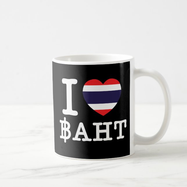 Mug I Heart (Amour) Baht (Droite)