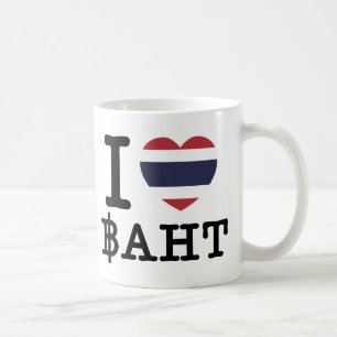 Mug I Heart (Amour) Baht
