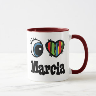 Mug I Heart (Amour) Marcia