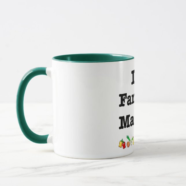 Mug I Heart Farmers Marchés (Gauche)