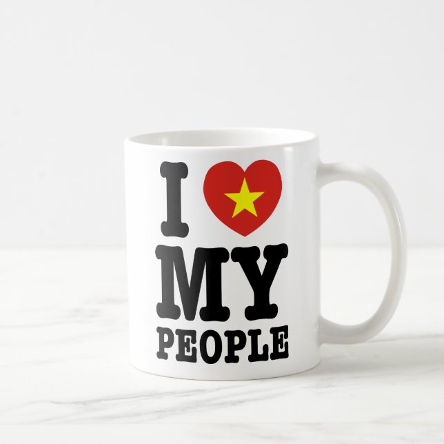 Mug I Heart (Love) My Viet People (Droite)
