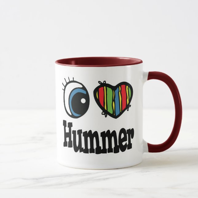Mug I Hummer Coeur (Amour) (Droite)