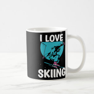 Mug I Loin Ski Skieurs Ski Ski Ski Sports d'hiver