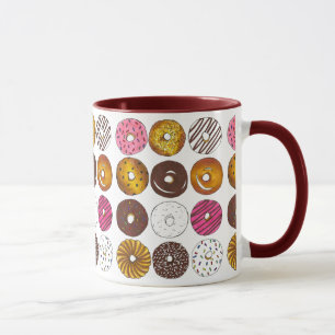 Mug I Lots Donuts Dizaines de beignets Petit-Déjeuner 