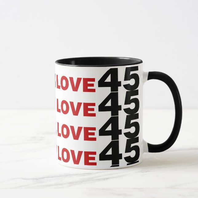 Mug I Love 45 (Droite)