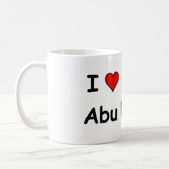 Mug I Love Abu Dhabi (Gauche)