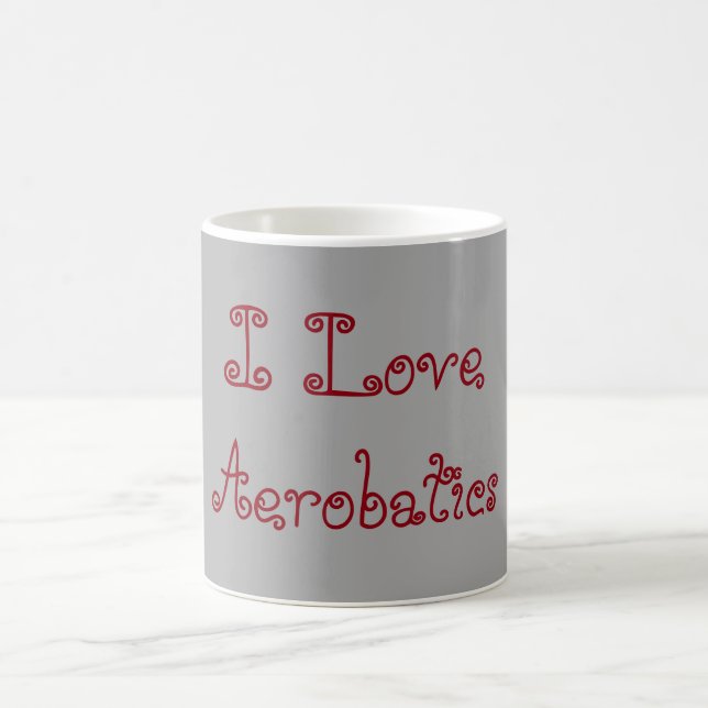 Mug I Love Aerobatics (Centre)
