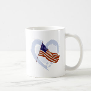 Mug I love America - American Flag