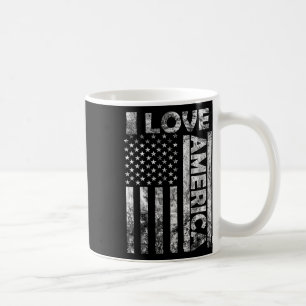 Mug I Love America Chemise Usa Drapeau 4 Juillet Indép