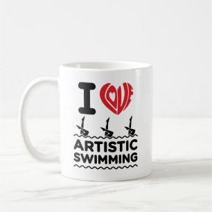 Mug I Love Artistic Swimmer Synchro