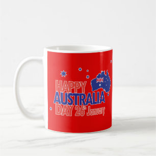 Mug "I LOVE AUSTRALIA" Australia Day 26 janvier