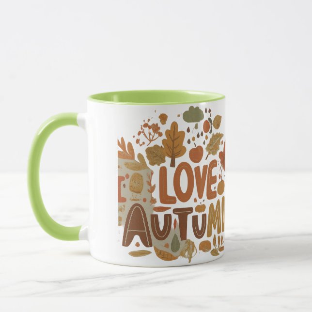 Mug I Love Automne Combo (Gauche)