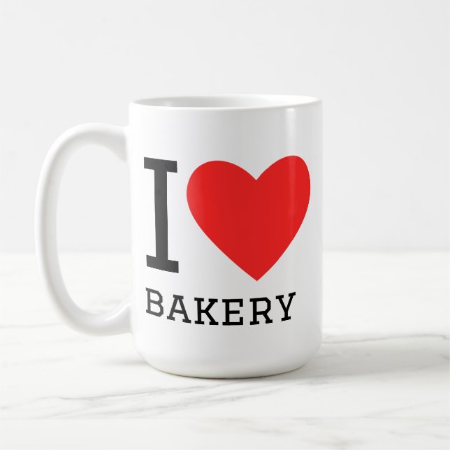 Mug I love bakery (Gauche)