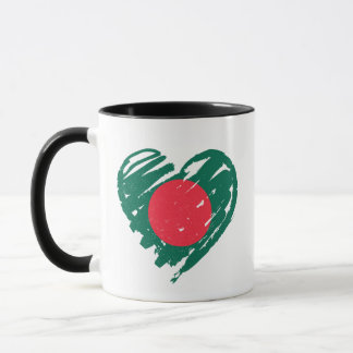 Mug I Love Bangladesh - Bangladesh Drapeau Coeur