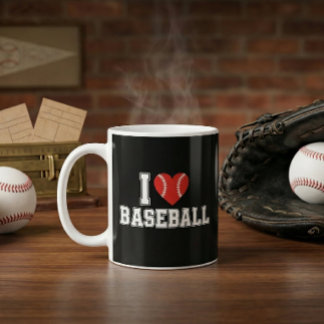 Mug I Love Baseball