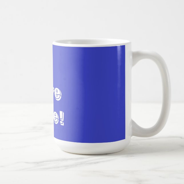 Mug I Love Blue (Droite)