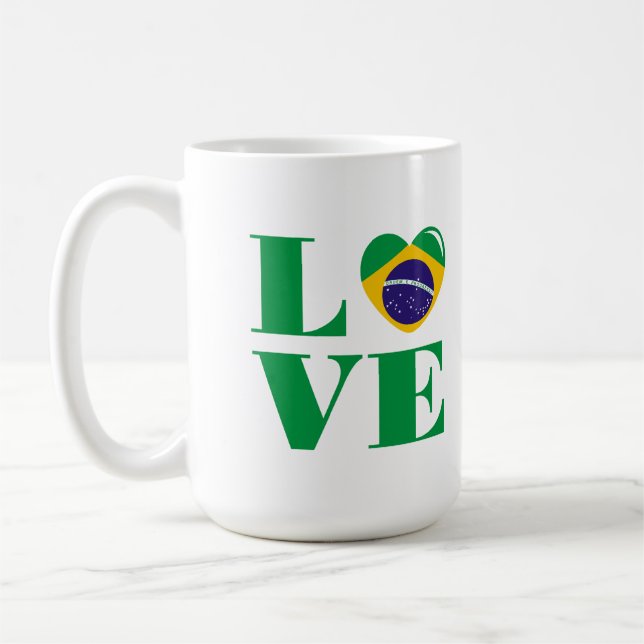 Mug I love Brazil (Gauche)