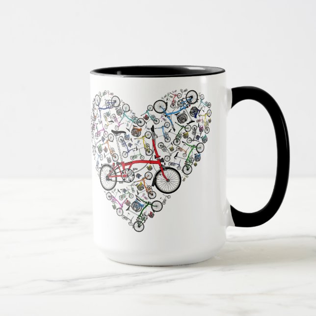 Mug I Love Brompton Bikes (Droite)
