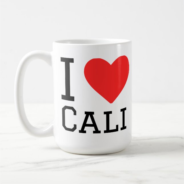 Mug I love cali (Gauche)