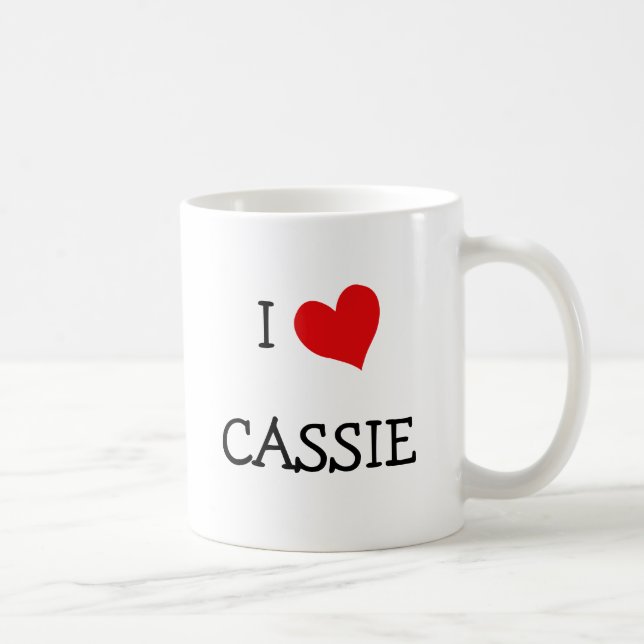 Mug I Love Cassie (Droite)
