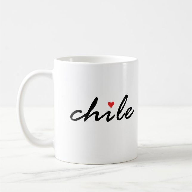 Mug I love Chile (Gauche)