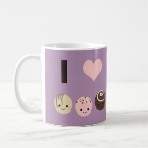 Mug I Love Chocolate truffes