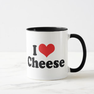Mug I Love Coeur Fromage - Louveur Laitier