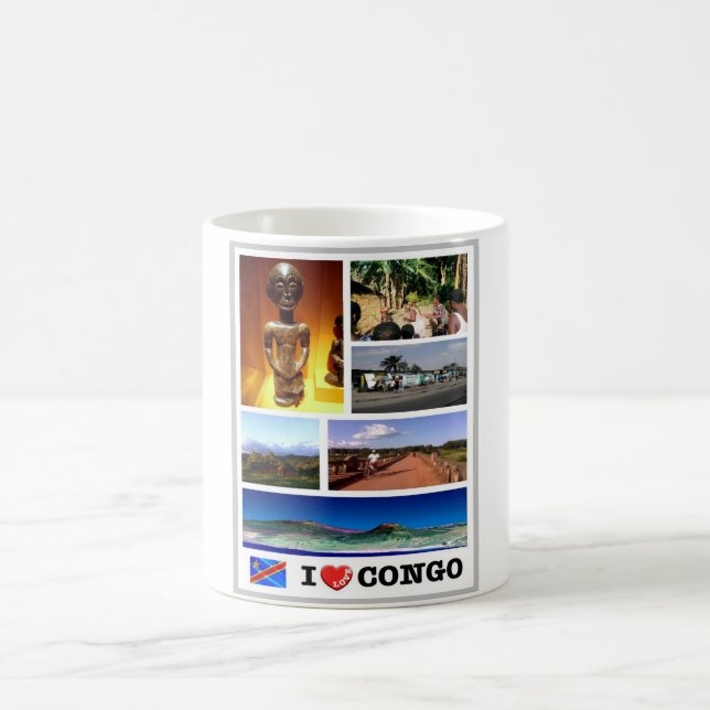 Mug I LOVE - Congo - (Centre)