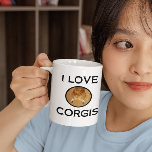 Mug I Love Corgis Corgi Butt