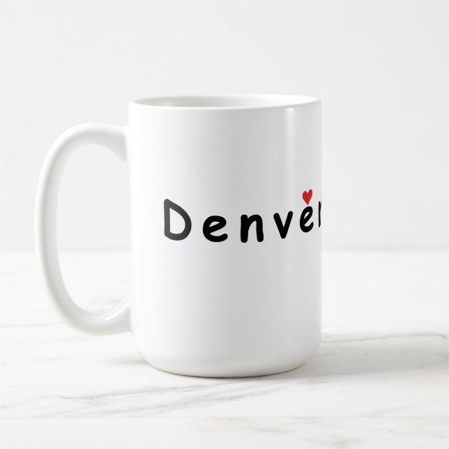 Mug I love Denver (Gauche)