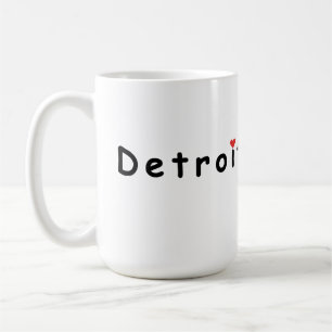 Mug I love Detroit